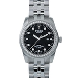 Pre-Owned Tudor by Analog Shift Ladies Glamour Date 31 Diamond Dial & Bezel