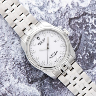 Pre-Owned Tudor by Analog Shift Glamour Date Diamonds 31mm