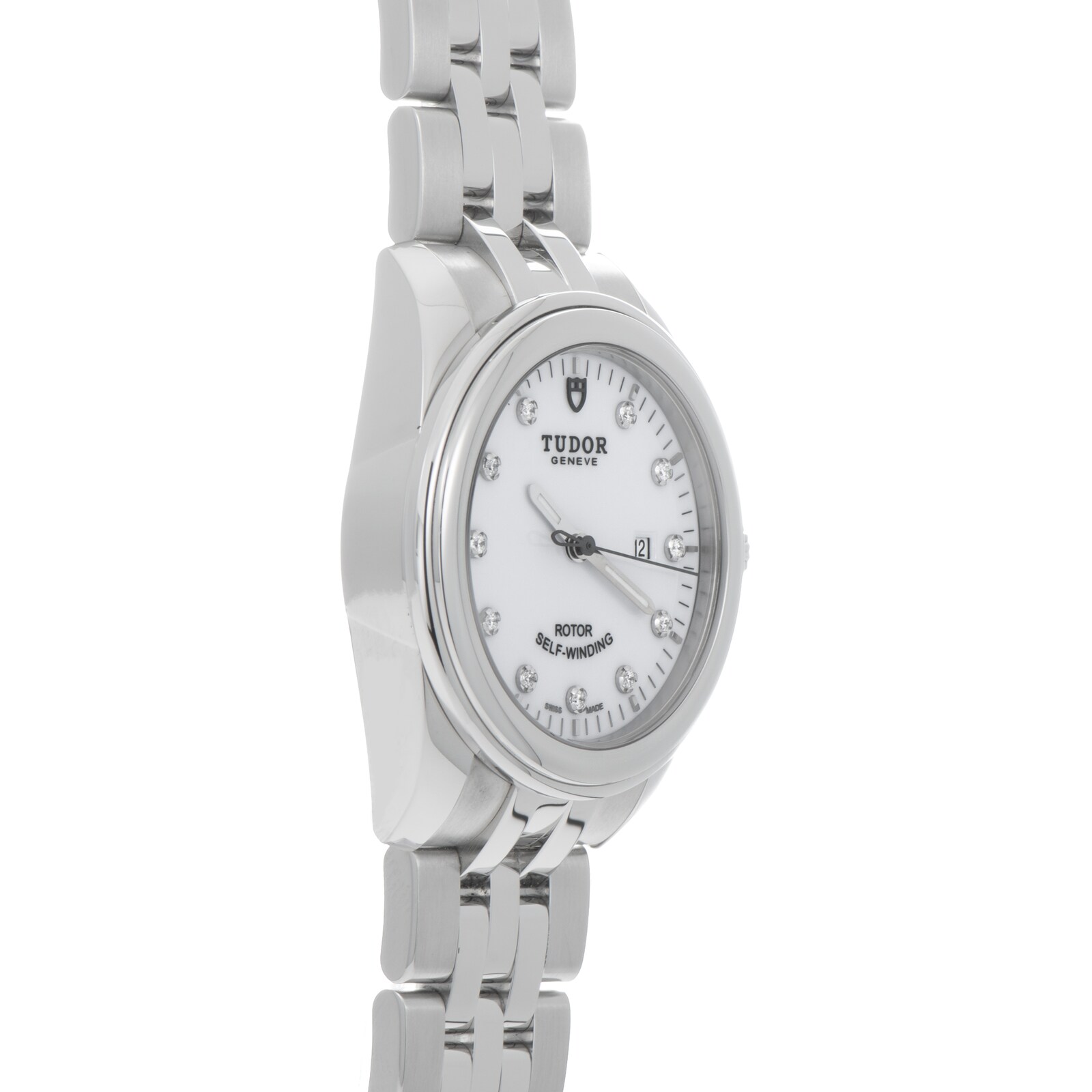 Pre-Owned Tudor by Analog Shift Glamour Date Diamonds 31mm