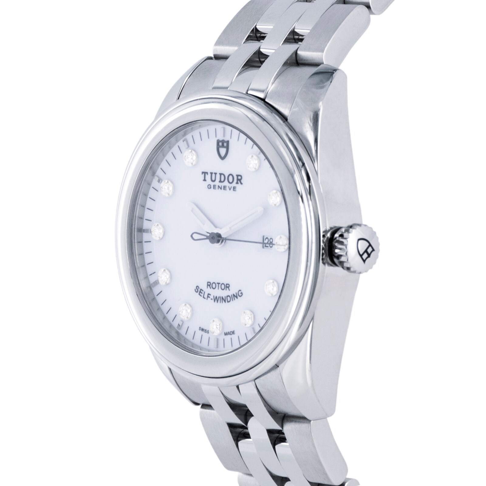 Pre-Owned Tudor Glamour Date Diamonds 31mm