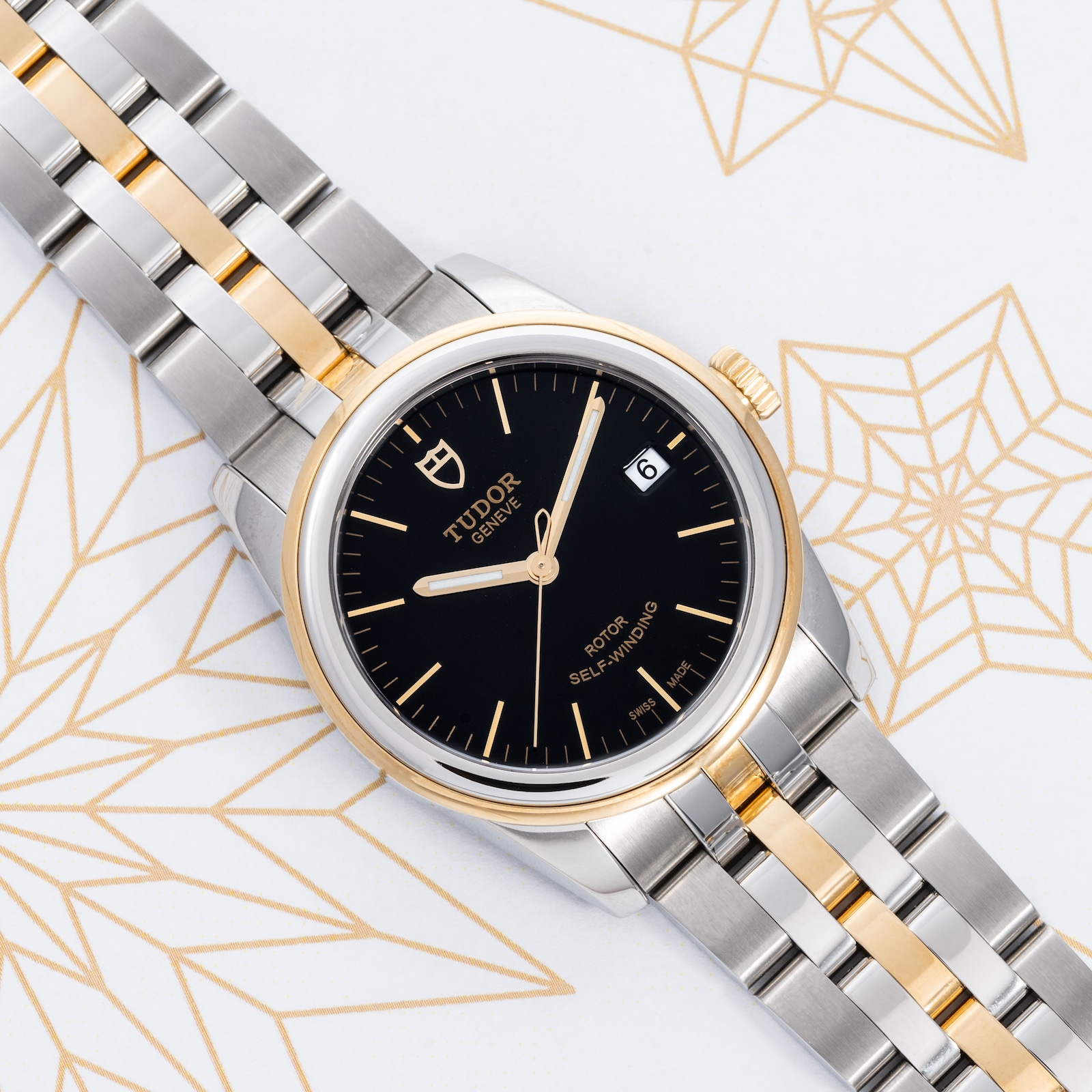 Pre-Owned Tudor by Analog Shift Glamour Dare Two-Tone 36mm