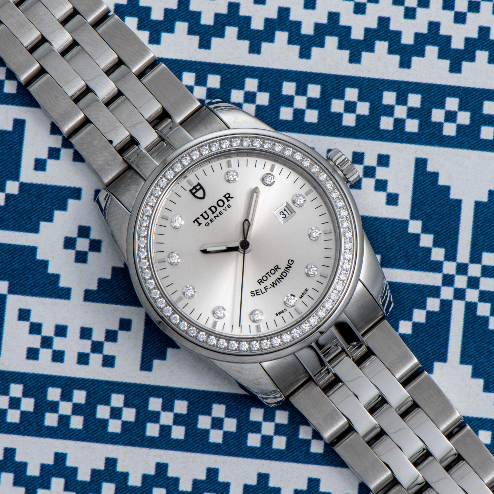 Tudor Pre-Owned Tudor Glamour Date