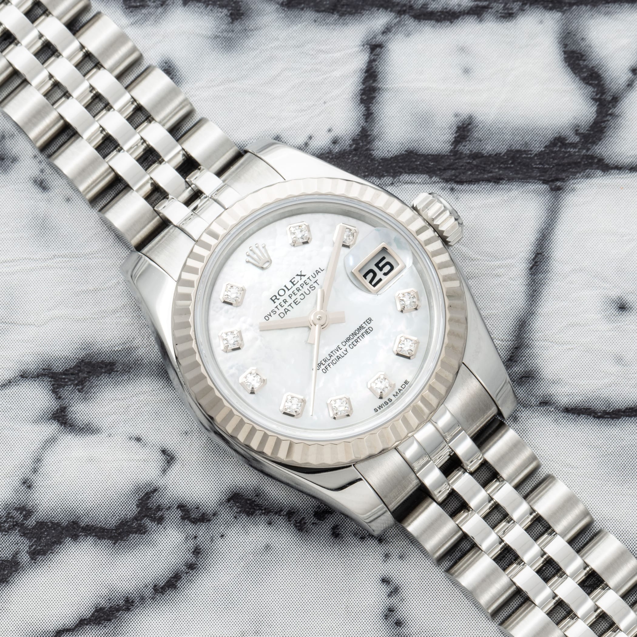 Rolex Pre-Owned Rolex Datejust Watch
