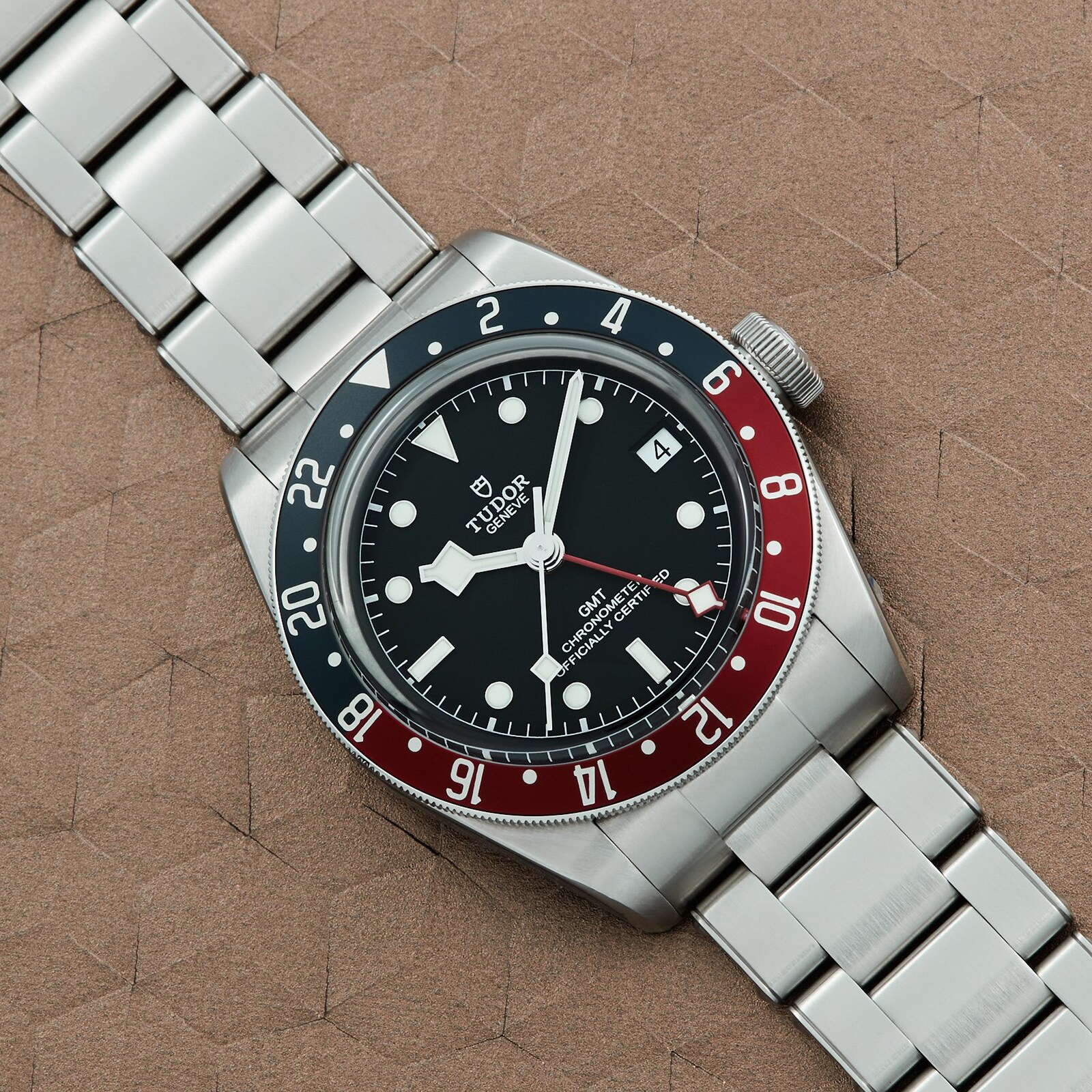 Pre-Owned Tudor by Analog Shift Black Bay Gmt