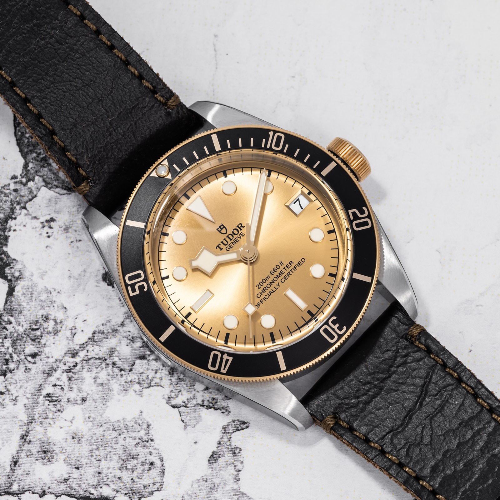 Pre-Owned Tudor by Analog Shift Black Bay S & G