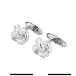 20110273 - Sterling Silver Knot Cufflinks