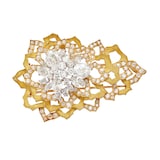 Betteridge Estate 18k Yellow Gold 12.90cttw Diamond Pin