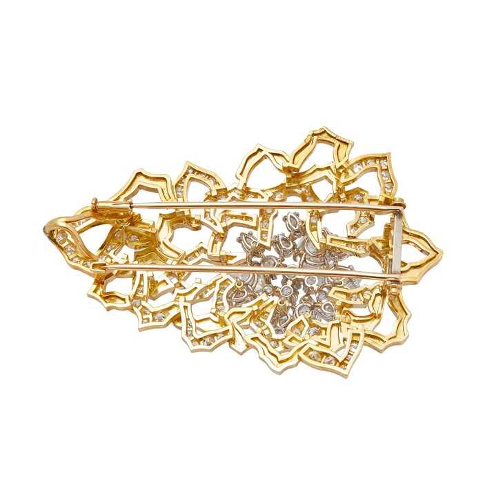 Betteridge Estate 18k Yellow Gold 12.90cttw Diamond Pin