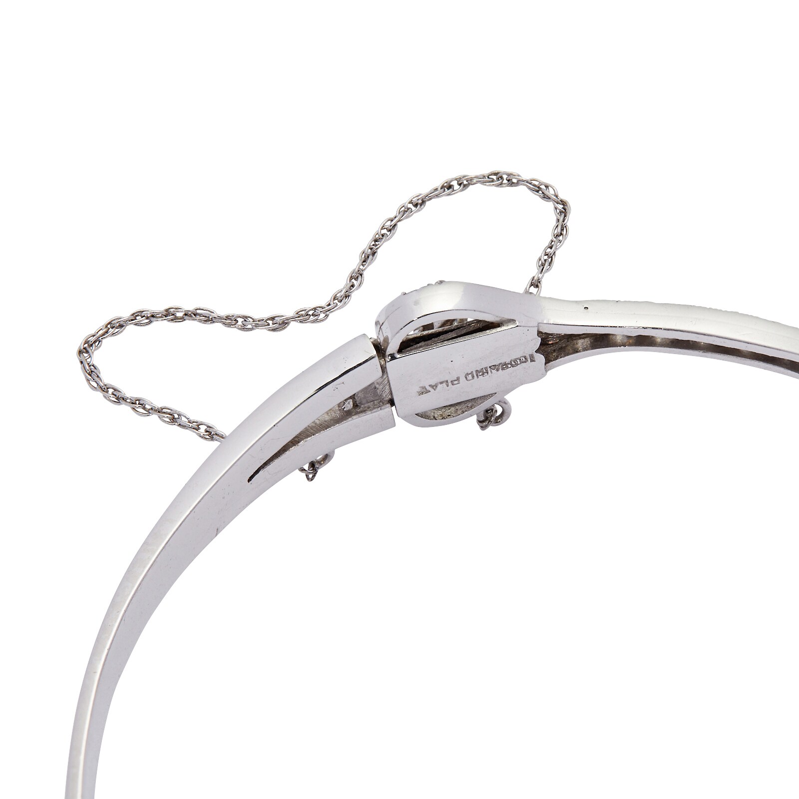 Vintage And Estate Jewelry Platinum 2.02cttw Diamond and Sapphire Delicate Bracelet