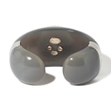 Vintage And Estate Jewelry Pre-Owned 18K White Gold Verdura Diamond & Multi-Color Stone Bracelet - Size 6.5