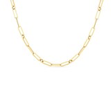 Roberto Coin 18k Yellow Gold Paperclip Link Chain Necklace