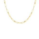Roberto Coin 18k Yellow Gold 18" Paperclip Link Chain Necklace