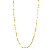 Roberto Coin 18k Yellow Gold Almond Link Chain Necklace 17"