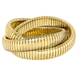 Betteridge 18k Yellow Gold Tubogas Rolling Bangle Bracelet
