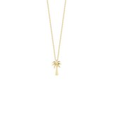 Roberto Coin 18k Yellow Gold Tiny Treasure Palm Tree Necklace 18"