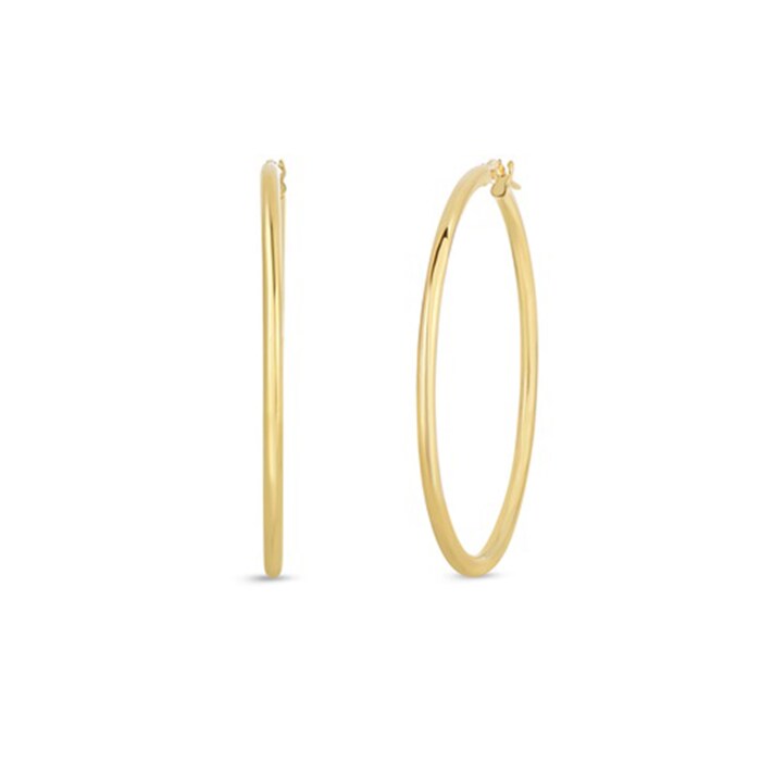 Roberto Coin 18k Yellow Gold 45mm Round Hoop Earrings