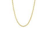 Roberto Coin 18k Yellow Gold Oval Link Necklace 18"