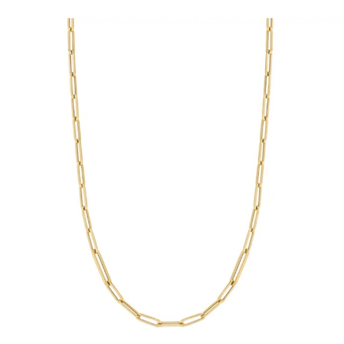 Roberto Coin 18k Yellow Gold Paperclip Link Necklace