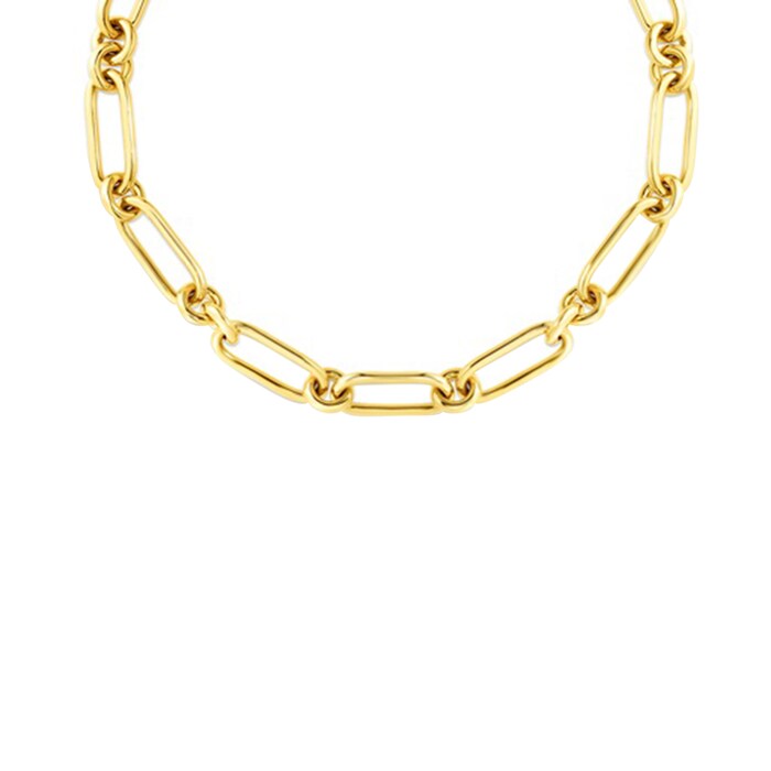Roberto Coin 18k Yellow Gold Oro Classic Necklace