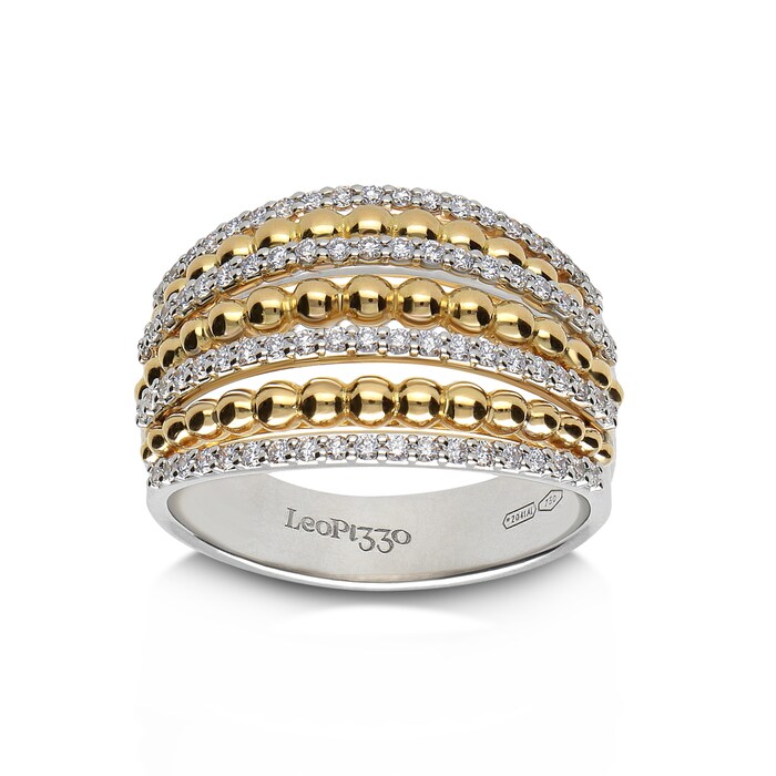 Betteridge 18k White Gold 0.48cttw Diamond 7 Row Band Size 7