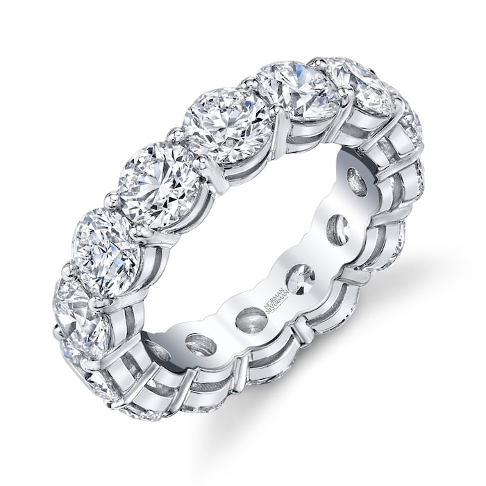 Betteridge Platinum Gold 4.10cttw Brilliant Cut Diamond Eternity Band