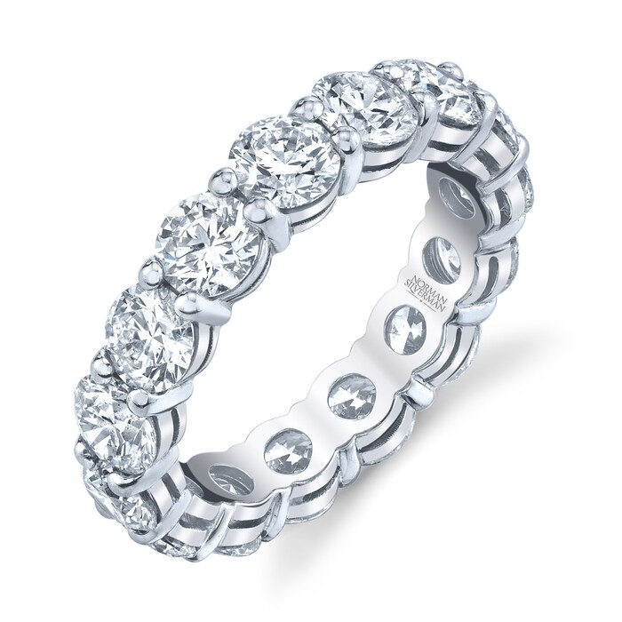 Betteridge Platinum 5.62cttw Brilliant Cut Diamond Eternity Band
