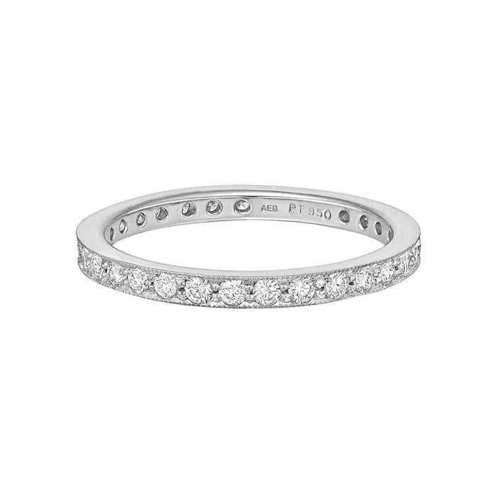 Betteridge Platinum 0.66cttw Round Brilliant Cut Diamond Eternity Band