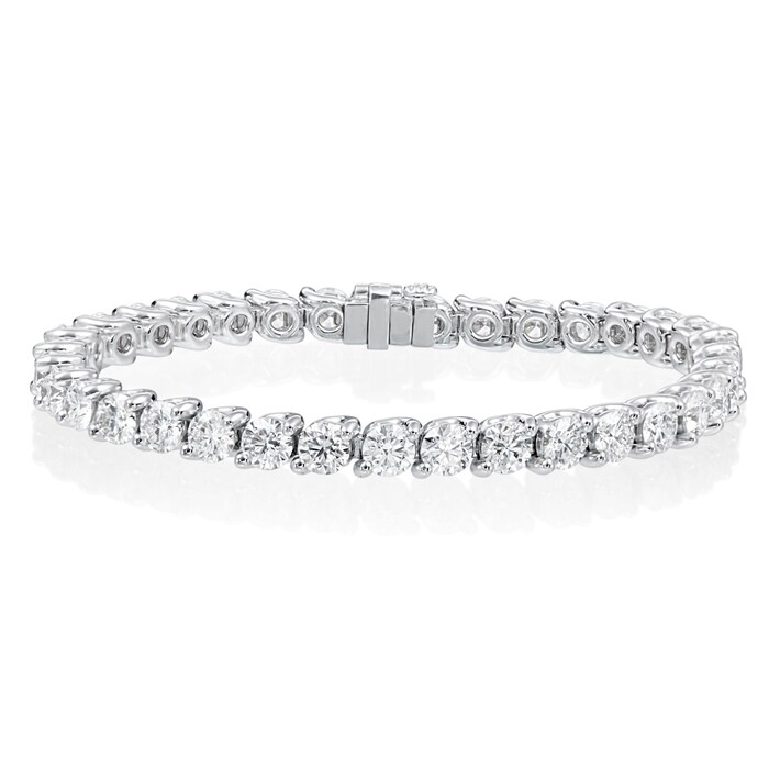Betteridge 18k White Gold 8.40cttw Diamond Line Bracelet