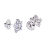 Betteridge Platinum 4.80cttw Diamond Large Cluster Stud Astra Earrings