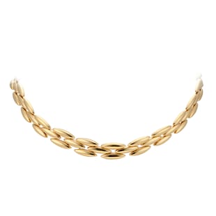 Pre-Owned Cartier 18ct Yellow Gold Cartier "Gentiane" Rice Link Necklace