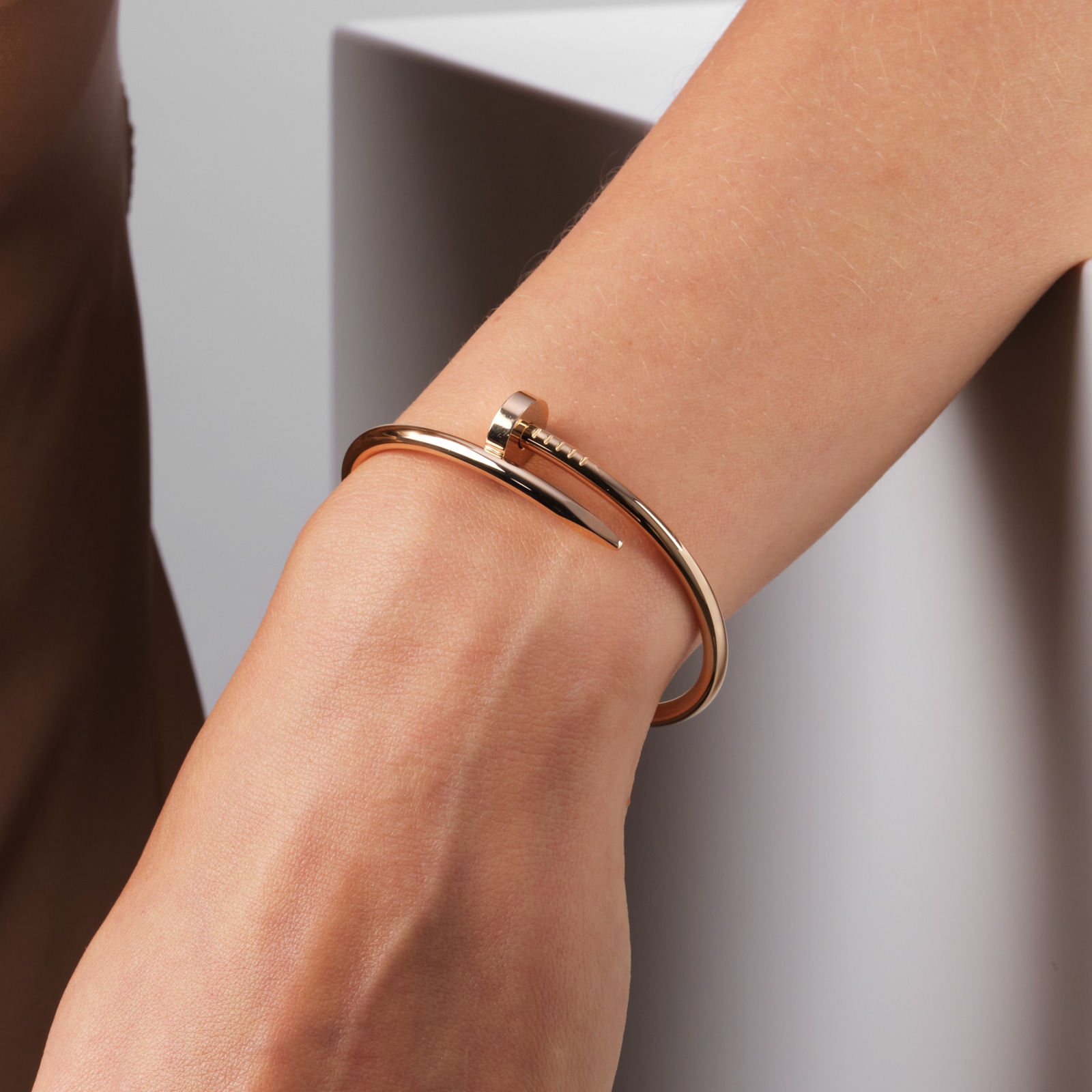 Pre-Owned Cartier Juste Un Clou Bracelet B6048116 - Size 16