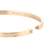 Pre-Owned Cartier Love Bracelet B6047917 - Size 17