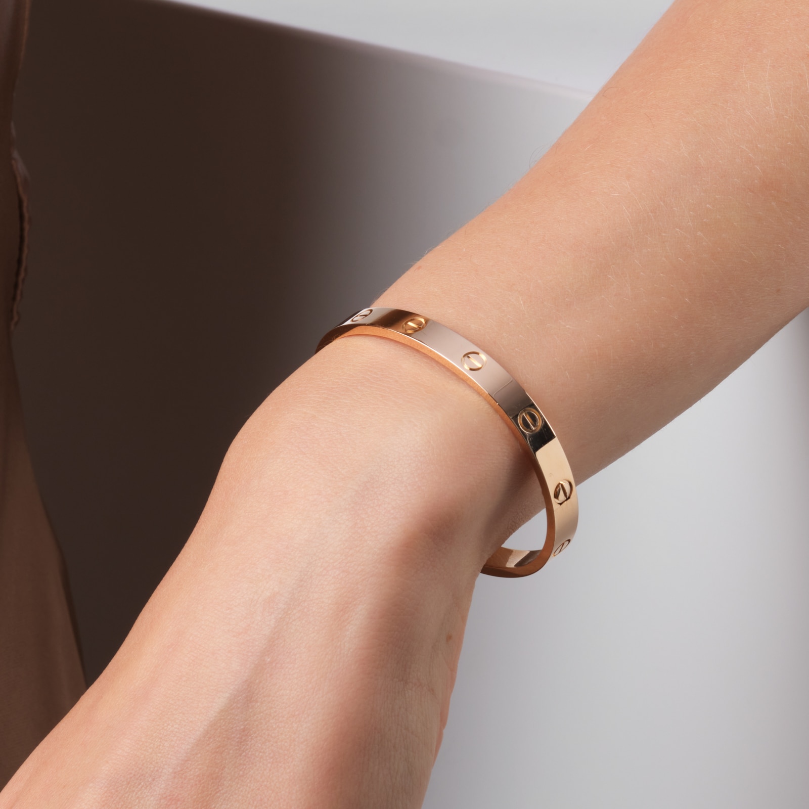 Pre-Owned Cartier Love Bracelet B6035617 - Size 17
