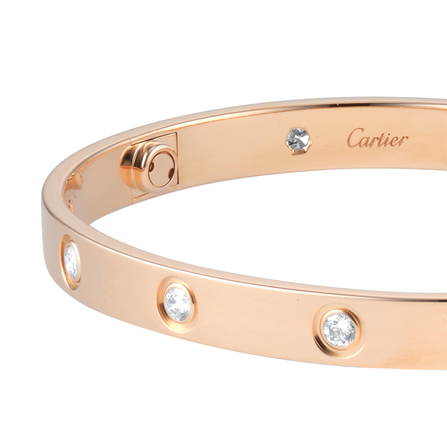 Pre-Owned Cartier Love Bracelet B6040618 - Size 18