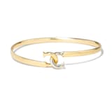 Vintage And Estate Jewelry Vintage 18K Yellow Gold Cartier Interlocking Bracelet