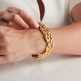 Pre-Owned Cartier 18ct Yellow Gold Bracelet - Size 7.5