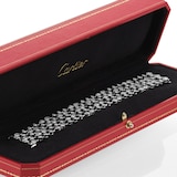 Pre-Owned Cartier Platinum 13 Carat Diamonds Bracelet - Size 6.5