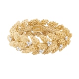 Pre-Owned Cartier 18ct Yellow Gold 3.70ct Vintage Bracelet - Size 7