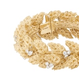 Pre-Owned Cartier 18ct Yellow Gold 3.70ct Vintage Bracelet - Size 7