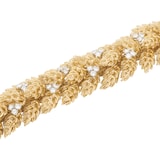 Pre-Owned Cartier 18ct Yellow Gold 3.70ct Vintage Bracelet - Size 7