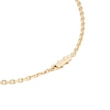 Pre-Owned Cartier 18ct Yellow Gold Multi Colour Stone Pear Tsavorite Panthere De Necklace - 22in