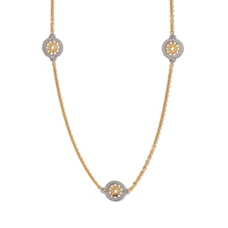 Vintage And Estate Jewelry Contemporary 18K Yellow Gold & Steel Bulgari Necklace