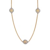 Vintage And Estate Jewelry Contemporary 18K Yellow Gold & Steel Bulgari Necklace
