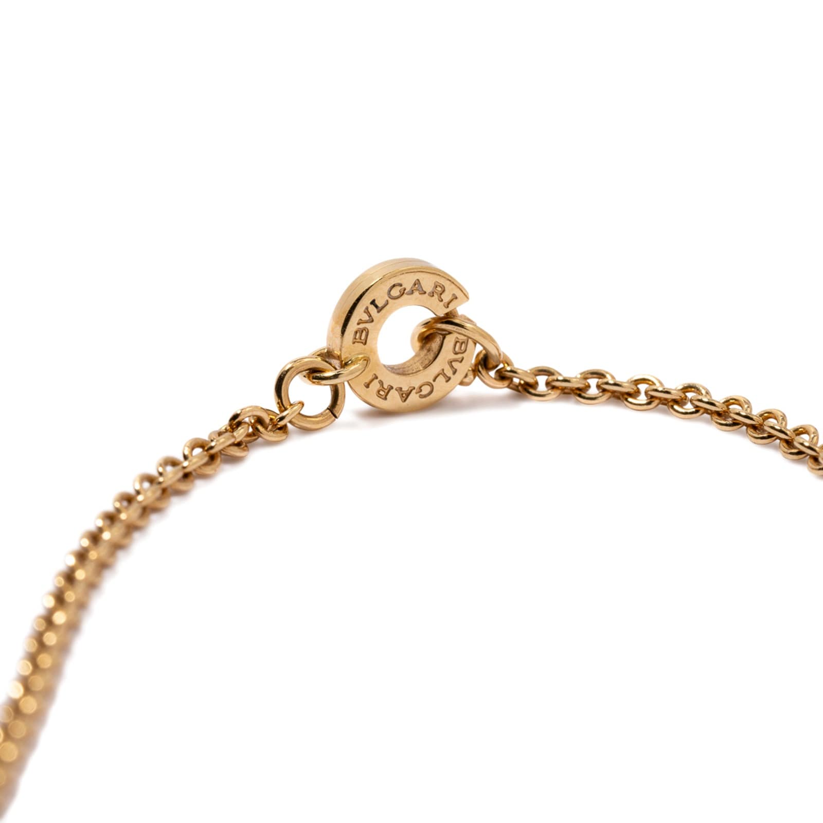 Vintage And Estate Jewelry Contemporary 18K Yellow Gold & Steel Bulgari Necklace