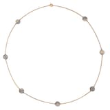 Vintage And Estate Jewelry Contemporary 18K Yellow Gold & Steel Bulgari Necklace