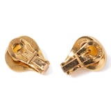 Vintage And Estate Jewelry Gorgeous 18K Yellow Gold Bulgari Citrine Vintage Earrings