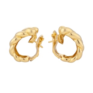 Pre-Owned Van Cleef & Arpels 18ct Yellow Gold Vintage Van Cleef & Arpels Earrings