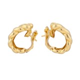 Pre-Owned Van Cleef & Arpels 18ct Yellow Gold Vintage Van Cleef & Arpels Earrings