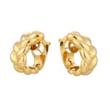 Pre-Owned Van Cleef & Arpels 18ct Yellow Gold Vintage Van Cleef & Arpels Earrings