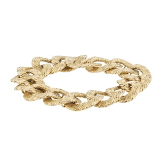 Pre-Owned Van Cleef & Arpels 18ct Yellow Gold George Lenfant Bracelet - Size 8.5 Pre-Owned Van Cleef & Arpels 18ct Yellow Gold George Lenfant Bracelet - Size 8.5